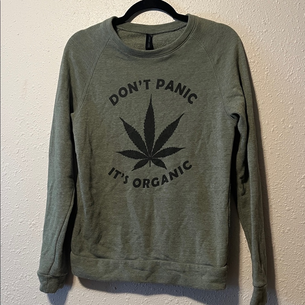 Green Graphic Sweatshirt